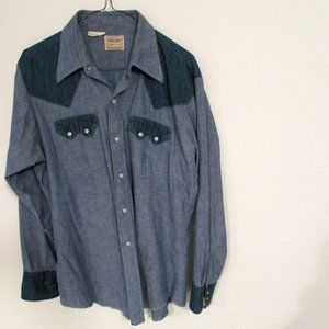 Men's Vintage Western Shirt
